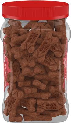 Show full view: Milk-Bone Soft & Chewy Real Beef & Filet Mignon Dog Treats, 25-oz tub slide 9 of 11