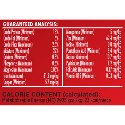 Show full view: Milk-Bone Soft & Chewy Real Beef & Filet Mignon Dog Treats, 25-oz tub slide 8 of 11
