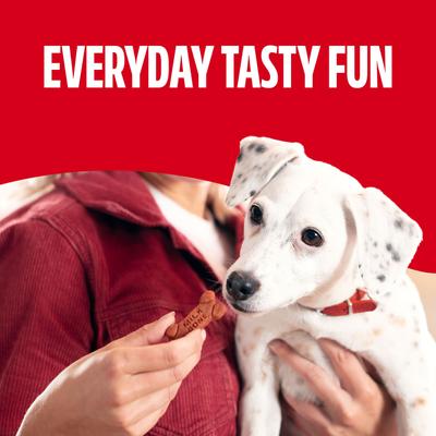 Show full view: Milk-Bone Soft & Chewy Real Beef & Filet Mignon Dog Treats, 25-oz tub slide 7 of 11