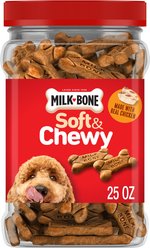 Milk-Bone Soft & Chewy Real Chicken Dog Treats, 25-oz tub