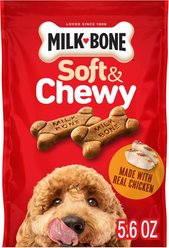Milk-Bone Soft & Chewy Real Chicken Dog Treats, 5.6-oz bag