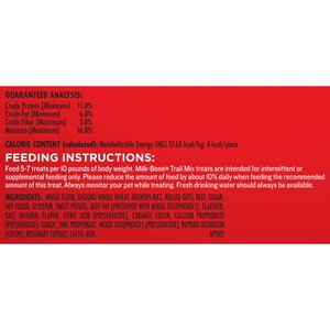 Milk-Bone Trail Mix with Real Beef & Sweet Potato Chewy & Crunchy Dog Treats, 20-oz bag