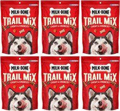 Milk-Bone Trail Mix with Real Beef & Sweet Potato Chewy & Crunchy Dog Treats, 54-oz bundle
