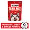 Show in main carousel: Milk-Bone Trail Mix with Real Beef & Sweet Potato Chewy & Crunchy Dog Treats, 9-oz bag, bundle of 6 slide 3 of 12