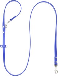 Mimi Green Hands Free Convertible Waterproof Biothane Dog Leash, Cobalt Blue, 8-ft long, 3/4-in wide