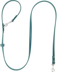 Mimi Green Hands Free Convertible Waterproof Biothane Dog Leash, Forest Green, 6-ft long, 5/8-in wide