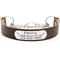 Show in main carousel: Mimi Green Leather Martingale Dog Collar with ID Riveted Nameplate, Olive, X-Large slide 1 of 6