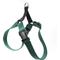 Show in main carousel: Mimi Green Personalized Nylon Harness with Black Plastic Buckle Dog Harness, Forest Green, X-Small slide 1 of 3