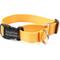 Show in main carousel: Mimi Green Personalized Nylon Martingale with Black Plastic Buckle Dog Collar, Yellow, X-Large slide 1 of 7
