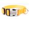 Show in main carousel: Mimi Green Personalized Nylon with Metal Hybrid Buckle Dog Collar, Yellow, X-Large slide 1 of 7