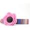 Show in main carousel: Mimi Green Poppy Flower Dog Collar Accessory, Pixie Pink, Small slide 2 of 5