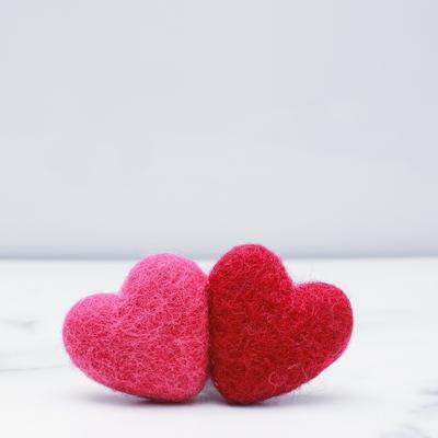 Show full view: Mimi Green Valentine Dog & Cat Collar Heart Accessory, Medium, Pink slide 2 of 4