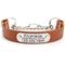 Show in main carousel: Mimi Green Waterproof Leather Martingale Dog Collar with Personalized ID Tag, Mesa, Medium slide 1 of 7