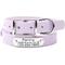 Show in main carousel: Mimi Green Waterproof with Riveted Name Plate Dog Collar, Pastel Purple, Medium 1" slide 1 of 6