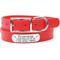 Show in main carousel: Mimi Green Waterproof with Riveted Name Plate Dog Collar, Red, Large 1" slide 1 of 5