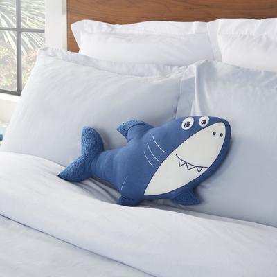 Show full view: Mina Victory Shark Plush Throw Pillow slide 4 of 4