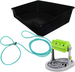 Mini Pig Starter Kit - Piggy Poo and Crew Pig Litter Box + 2 other items