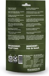 Mini-PureBites Trainers Beef Liver Freeze-Dried Raw Dog Treats, 3-oz bag slide 2 of 6