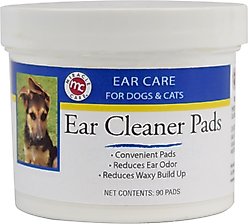 Miracle Care Ear Cleaner Pads for Dogs & Cats, 90 count