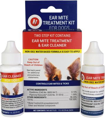 Show full view: Miracle Care Ear Mite Treatment Kit for Dogs, 1-fl oz bottles, 2 count slide 1 of 9
