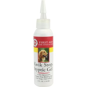 Miracle Care Kwik Stop Styptic Gel for Dogs & Cats, 4-oz bottle
