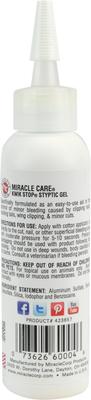 Show full view: Miracle Care Kwik Stop Styptic Gel for Dogs & Cats, 4-oz bottle slide 4 of 11