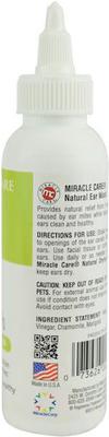 Show full view: Miracle Care Natural Ear Wash for Cats, 4-fl oz bottle slide 3 of 7