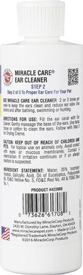Show full view: Miracle Care R-7 Ear Cleaner Step 2 for Dogs & Cats, 8-fl oz bottle, bundle of 2 slide 2 of 9