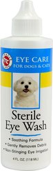 Miracle Care Sterile Eye Wash, 4-fl oz bottle + Eye Clear Cleaning Pads for Dogs & Cats, 90 count slide 2 of 8