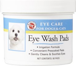 Miracle Care Sterile Eye Wash Pads for Dogs & Cats, 90 count