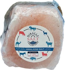 Miracle Salt Collective Natural Himalayan Salt Lick, 10-lb block