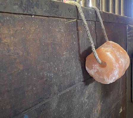 Show full view: Miracle Salt Collective Natural Himalayan Salt Lick, 4.5-lb block slide 4 of 6