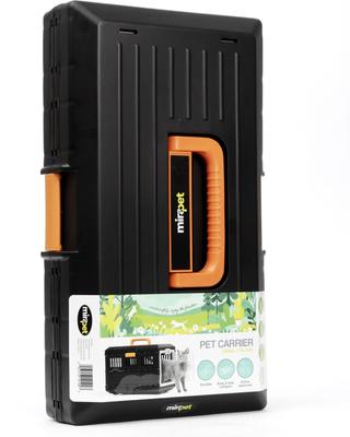 Show full view: Mirapet USA Airline Travel Carrier Dog & Cat Crate, Black, Small slide 4 of 12
