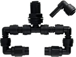 MistKing L-Fitting Double Misting Assembly