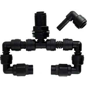 MistKing L-Fitting Double Misting Assembly