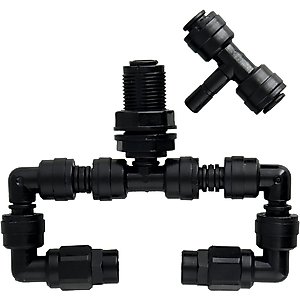 MistKing T-Fitting Double Misting Assembly
