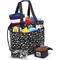 Show in main carousel: Mobile Dog Gear Dogssentials Tote Travel Bag, Black & White Paw Print slide 3 of 7