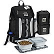 Show in main carousel: Mobile Dog Gear Drop Bottom Weekender Backpack Pet Travel Bag, Black slide 1 of 7