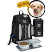 Show in main carousel: Mobile Dog Gear Drop Bottom Weekender Backpack Pet Travel Bag, Black slide 2 of 7