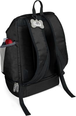 Show full view: Mobile Dog Gear Drop Bottom Weekender Backpack Pet Travel Bag, Black slide 3 of 7