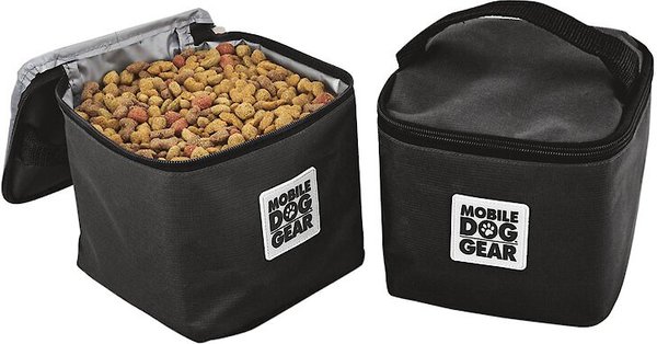 Show full view: Mobile Dog Gear Insulated Food Carriers Dog Car Accessories, Black, Medium slide 1 of 5