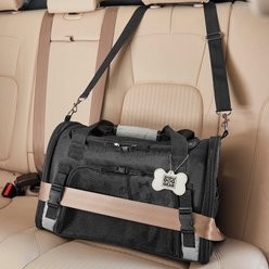 Mobile Dog Gear Personalized Airline Approved Dog Carrier Bag, Black slide 2 of 6