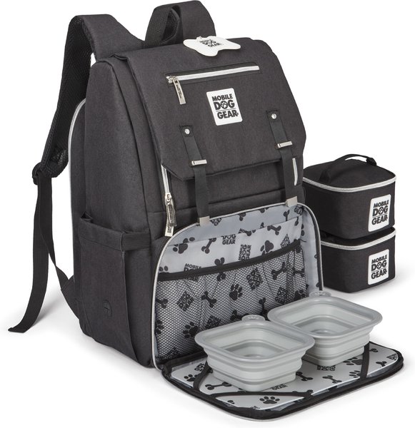 Show full view: Mobile Dog Gear Ultimate Week Away Backpack, Small, Black slide 1 of 9