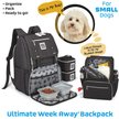 Show in main carousel: Mobile Dog Gear Ultimate Week Away Backpack, Small, Black slide 6 of 9