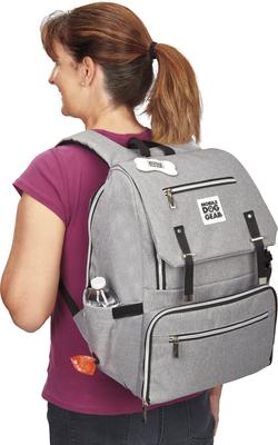 Show full view: Mobile Dog Gear Ultimate Week Away Backpack, Small, Light Gray slide 7 of 9