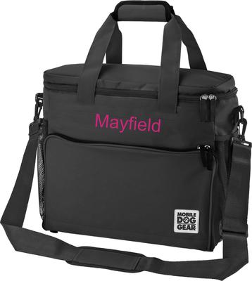 Show full view: Mobile Dog Gear Week Away Personalized Dog Bag, Black slide 4 of 6
