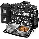 Mobile Dog Gear Week Away Tote Pet Travel Bag, Bone & Paw Print, Medium/Large