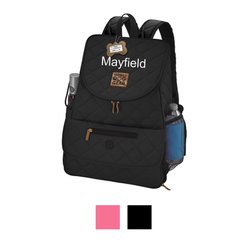 Mobile Dog Gear Weekender Personalized Dog Backpack, Black