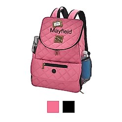 Mobile Dog Gear Weekender Personalized Dog Backpack, Pink