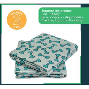 Rocket & Rex Washable Puppy Training Pads, Large: 36 x 30-in, 2 count, Unscented